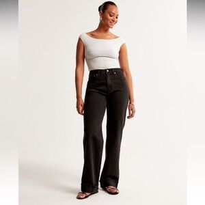 2 Pairs- A&F Jean Bundle 90s Relaxed Jean